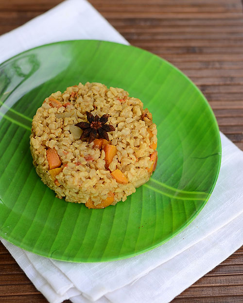 Brown rice biryani recipe