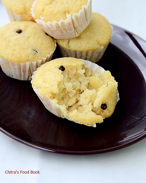 Eggless vanilla cupcake Eggless vanilla cupcake