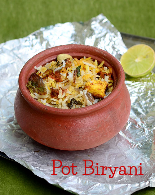 Matka biryani/Pot biryani recipe