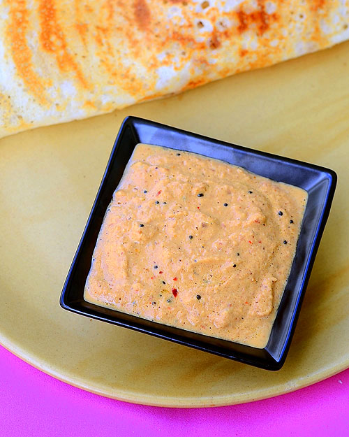 Peanut onion chutney recipe