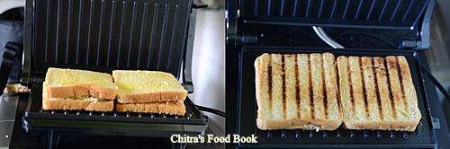 Grilled cheese sandwich 