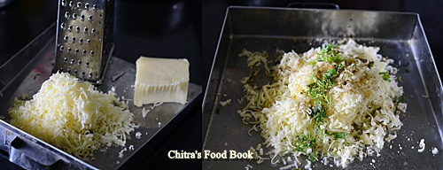 Grilled cheese sandwich 