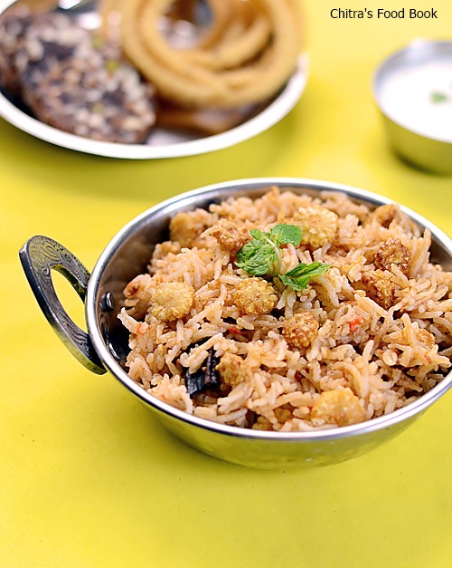 No onion no garlic Jain biryani