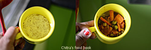 Mug biryani recipe