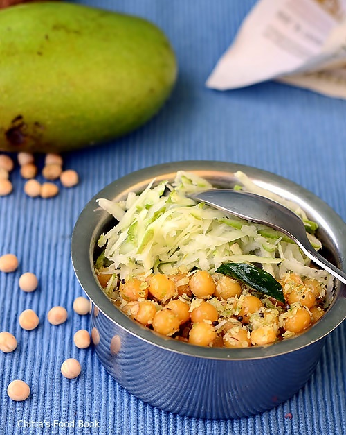 Thenga Manga Pattani Sundal Recipe