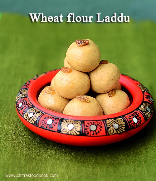 Wheat flour laddu Wheat flour laddu