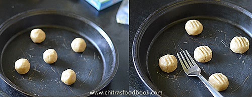 Eggless custard cookies recipe