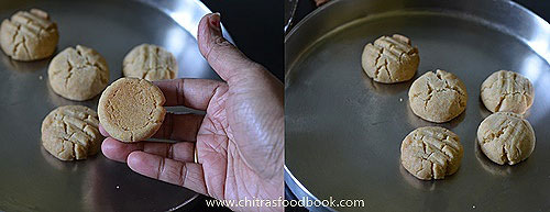 Eggless custard cookies recipe