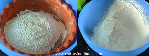 Eggless fruit cake in pressure cooker