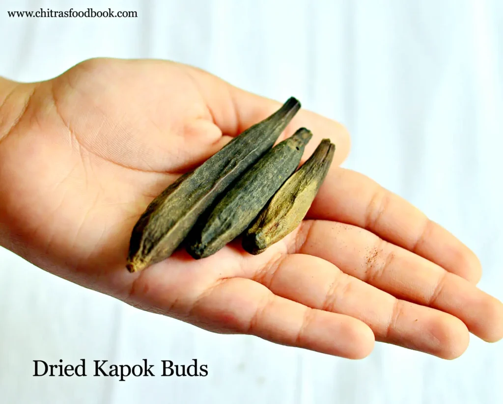 kapok buds is an important biryani spice