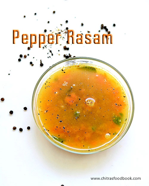 Milagu rasam recipe