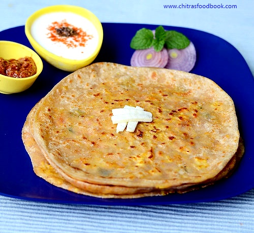 Paneer Paratha Recipe
