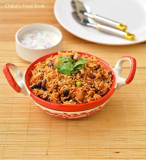 Pulses biryani