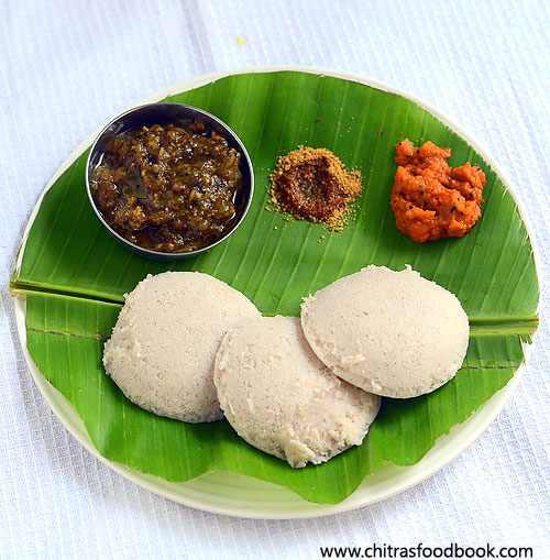 Red rice idli recipe