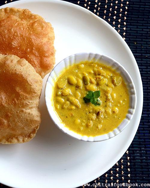 Avarekalu sagu recipe