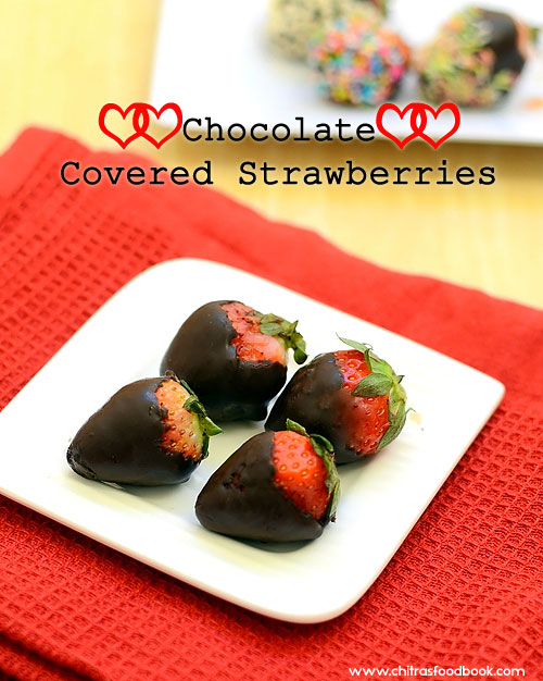 Chocolate Covered Strawberries Recipe