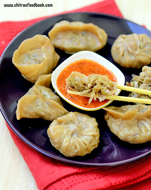 wheat flour veg momos recipe