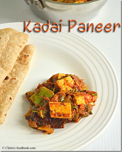 Kadai paneer