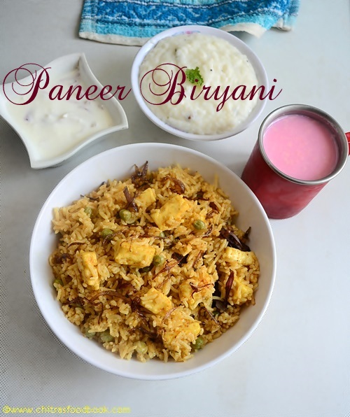 Paneer Biryani
