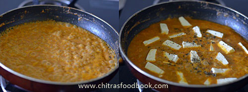 Paneer makhani recipe