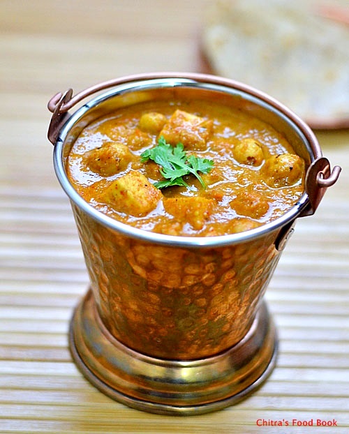 Paneer Phool makhana gravy