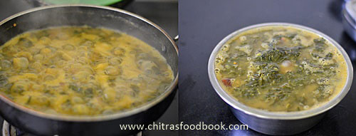 Murungai keerai sambar Murungai keerai sambar