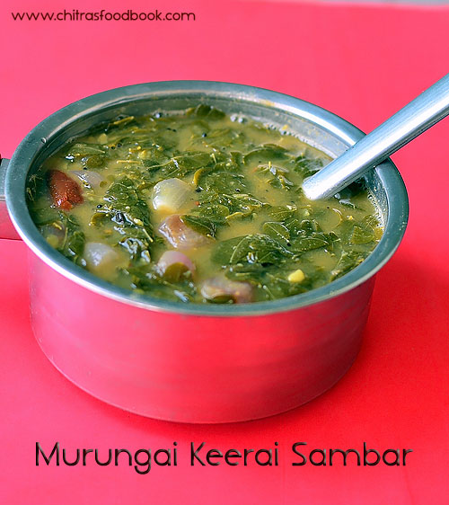 Drumstick leaves sambar Drumstick leaves sambar