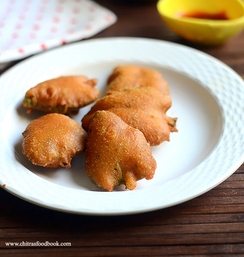 Karpooravalli bajji recipe