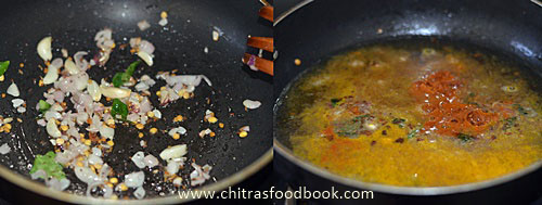 Raw mango vatha kuzhambu