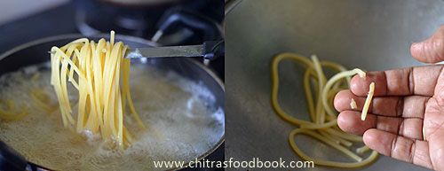 Easy Indian veg spaghetti recipe