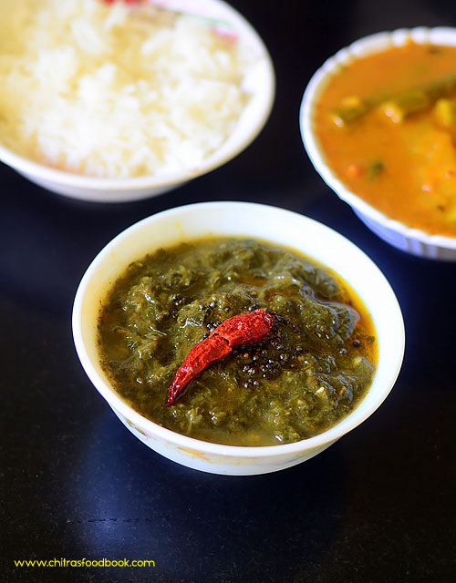 Keerai masiyal recipe