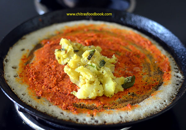 Authentic Mysore masala dosa recipe