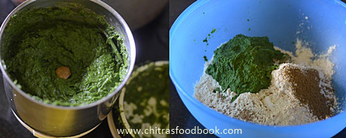 Palak puri recipe