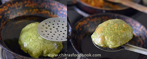 Palak puri recipe