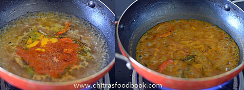 Pumpkin sambar recipe