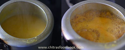 Pumpkin sambar recipe