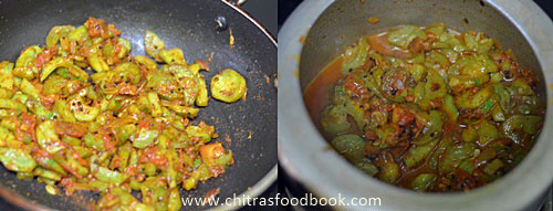 Ridge gourd curry