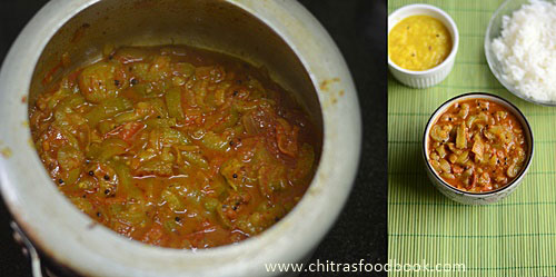 Ridge gourd curry