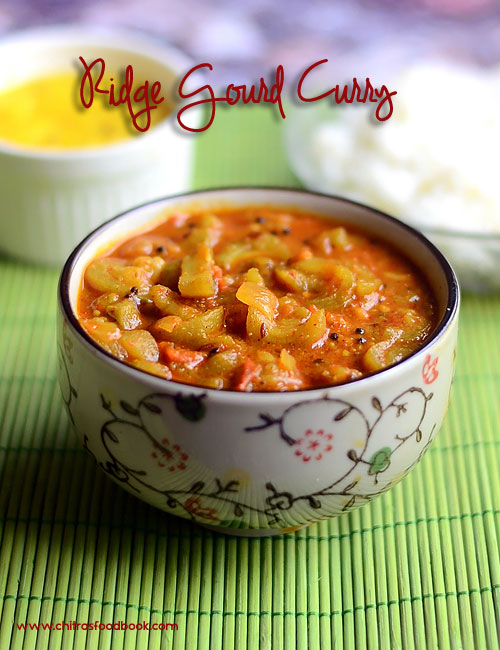 Ridge gourd curry