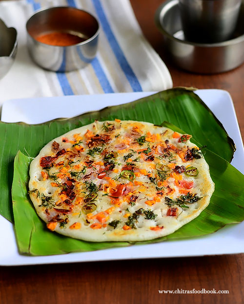 Vegetable uthappam recipe