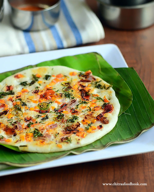 Vegetable uttapam recipe