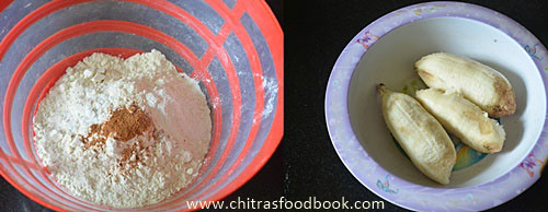 Eggless banana bread