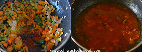 Fine vermicelli upma