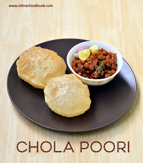How to make chola poori at home