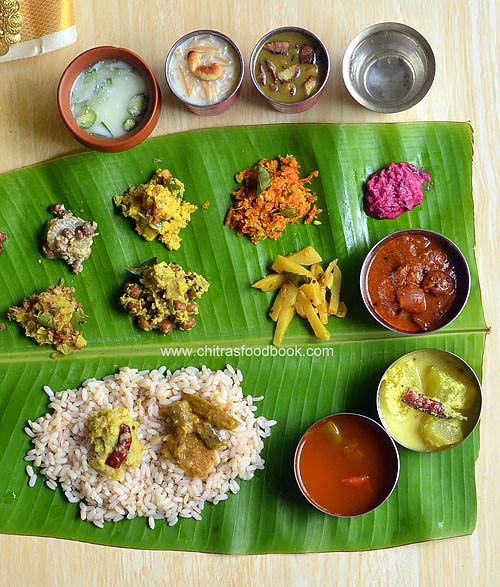 Onam sadya items