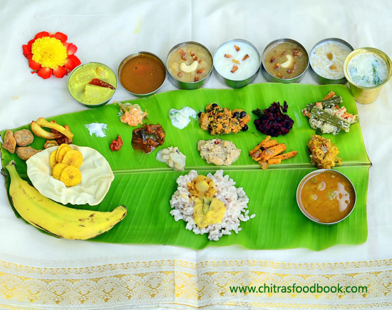 Onam sadya recipes Onam sadya recipes