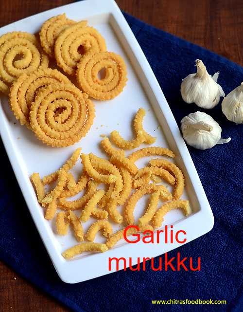 Garlic murukku recipe Garlic murukku recipe