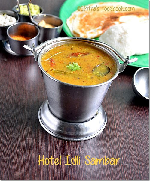 Hotel idli sambar