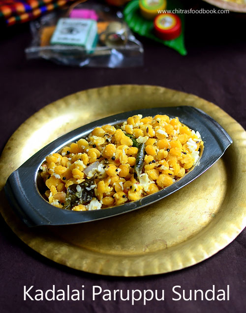 Bengal gram dal sundal