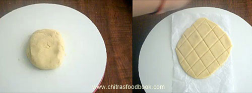 Kaju pista roll recipe